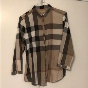 Burberry Brit 3/4 sleeves XL Woman’s Shirt